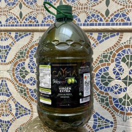 AOVE caYma D.O.P. COSECHA PROPIA Sierra de Cazorla Aceite de Oliva Virgen Extra garrafa 5 litros variedad PICUAL