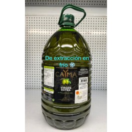 Garrafa Pet. 5 litros caYma AOVE Picual INTENSO Cazorla